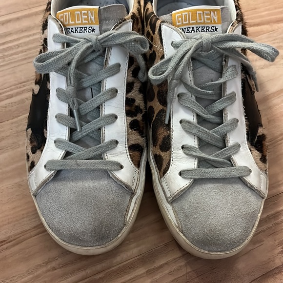 Leopard Golden Goose Superstars - Picture 8 of 9